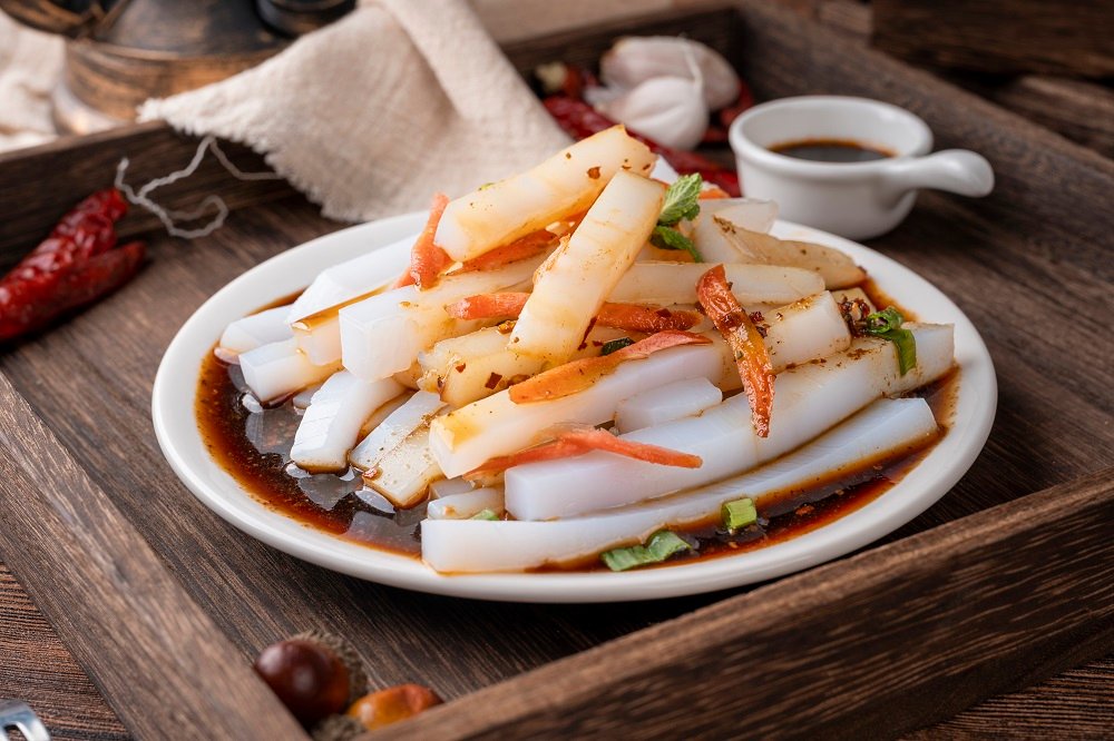 Chinese Liangfen is a popular snack all over the country