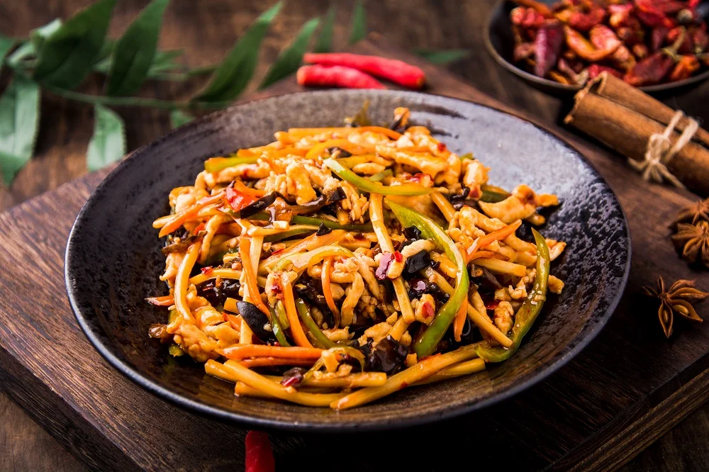 Fish-Flavored Shredded Pork are popular not only in Chengdu, but also all over China