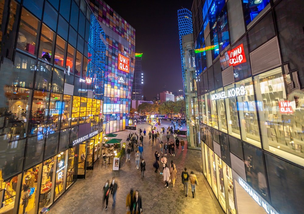 Sanlitun is Beijing’s fashionable business district