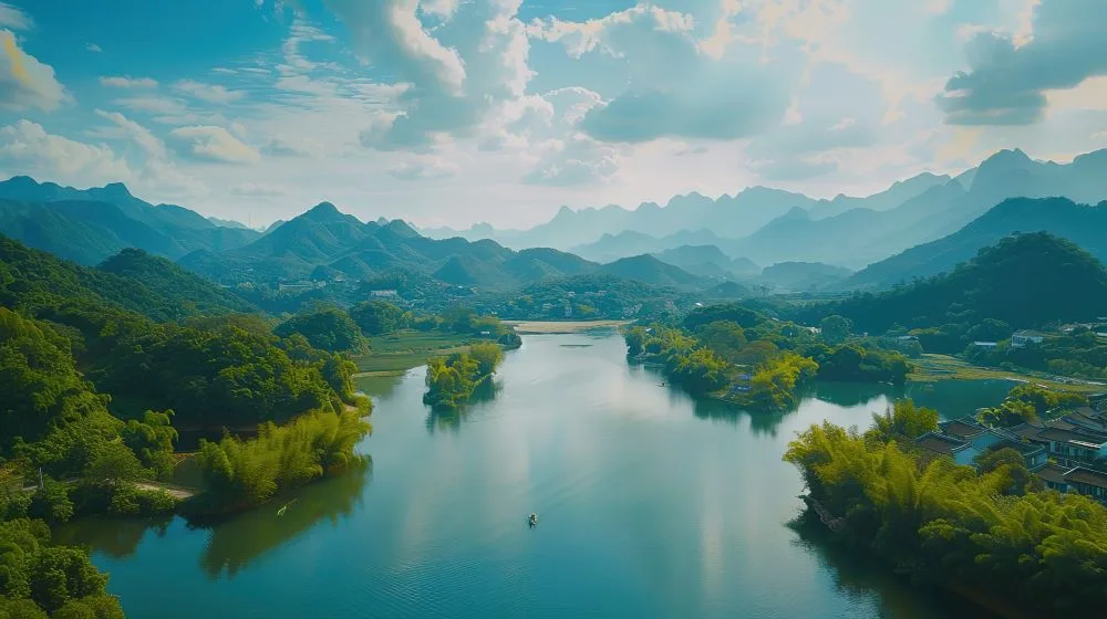 Guilin's stunning landscape scenery
