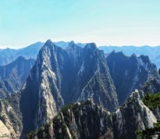 Mount Hua, majestic mountain peaks and breathtaking views - 300